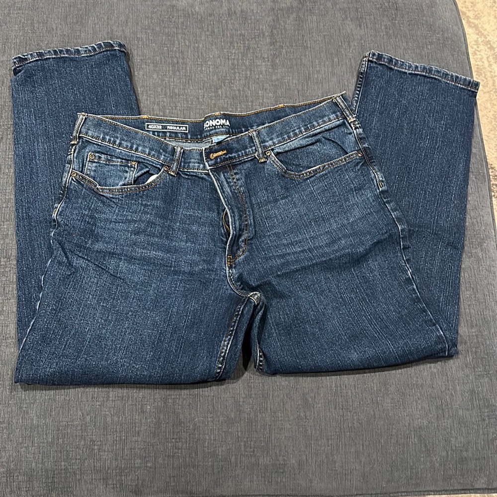 Men's straight leg jeans